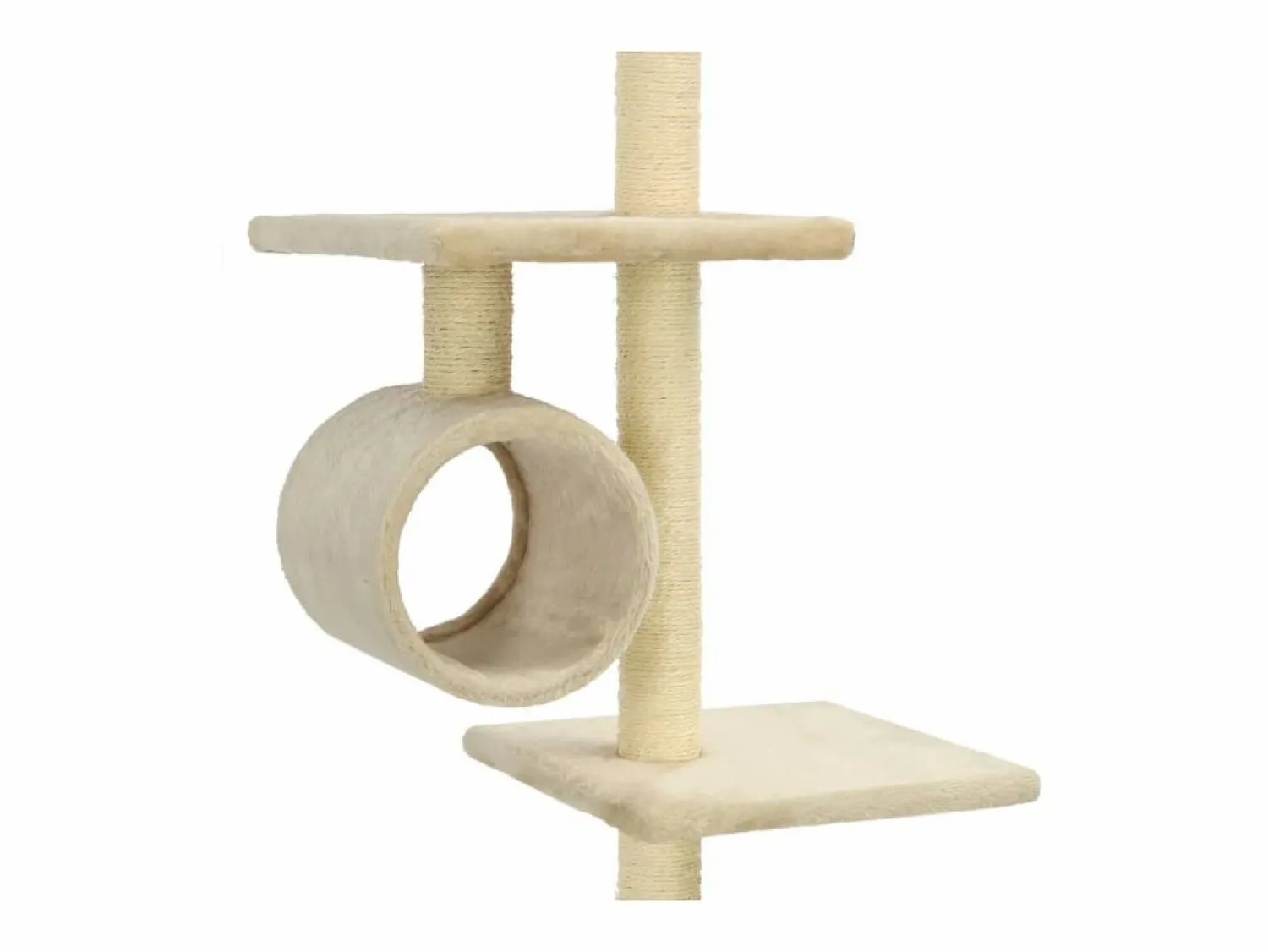 Outlet Mora Rascador para gatos con postes de sisal 260 cm Juego De Animales