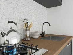 Discount Vente-unique Mosaico POESY suelo pared mármol 1m² piedra natural Crema