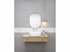 Discount Vente-unique Mosaico POESY suelo pared mármol 1m² piedra natural Crema