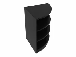 Discount Mostrador Comercial Esquinero Curvo LM60 60x60x90cm – Escritorio Secreter