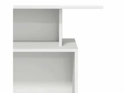 New Clicnbuy Mostrador de recepción 100x40x104cm madera de ingeniería Blanco