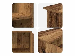 Online Mostrador de recepción madera vieja 100x50x103,5 cm Escritorio Tradicional
