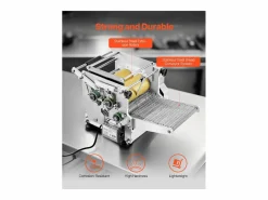 Online Máquina Automática para Tortillas SucceBuy, de Maíz, con Dos Moldes, para Restaurantes en Casa, Food Trucks, Restaurantes y Cafeterías Plateado