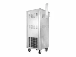 Discount Máquina Comercial para Helado Suave SucceBuy de 2200 W, 2+1 Sabores, de Pie Plateado