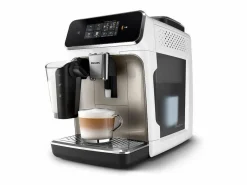 Online Máquina de café espresso automática Serie 2300 EP2339/40 LatteGo cromo, pantalla táctil, molinillo cerámico, filtro AquaClean Pequeño Electrodoméstico