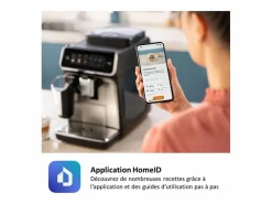 Online Máquina de café espresso automática Serie 2300 EP2339/40 LatteGo cromo, pantalla táctil, molinillo cerámico, filtro AquaClean Pequeño Electrodoméstico