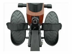 Máquina de ejercicios de remo con tiro central - O'Fitness - Contador de 5 funciones - Rueda magnética: 5 Kg Aparato De Musculación