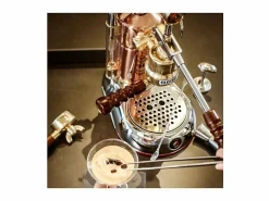 Sale Máquina de espresso La Pavoni Esperto Edotto 1,6L Cromo Cobre Oro - 950W, Diseño Multicolor Pequeño Electrodoméstico