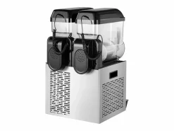 Máquina de Granizado Comercial SucceBuy 2 x 12L, Máquina de Smoothie y Margarita, para Supermercados, Cafeterías, Restaurantes y Bares