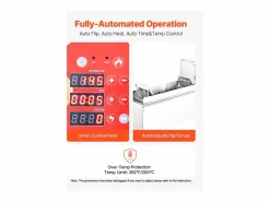 Sale Máquina para Hacer Rosquillas Automática Comercial SucceBuy, Máquina para Hacer Rosquillas Eléctrica de Una Sola Fila, Freidora de Acero Inoxidable Plateado