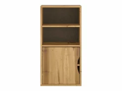 Outlet vidaxl Mueble auxiliar ODDA 40x24x79 cm madera maciza de pino Color natural claro