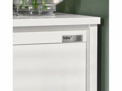 Sale Sobuy Mueble Auxiliar para baño Armario de baño Organizador con 2 estantes y 2 Puertas BZR13-W ES Blanco