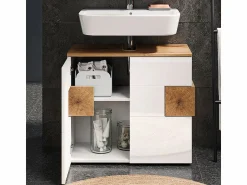 Clearance Vicco Mueble bajo lavabo 73.1x37x64 eden Blanco