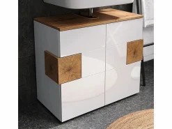 Clearance Vicco Mueble bajo lavabo 73.1x37x64 eden Blanco