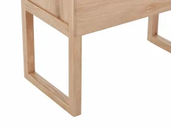 New Vente-unique Mueble bajo lavabo de roble macizo - Natural claro - L80 cm - TARELO Color natural claro