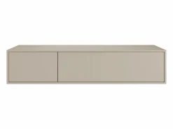Vente-unique Mueble bajo lavabo flotante de baño, color , L150 x H32 cm, ISAURE
