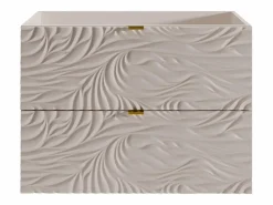 Outlet Mueble bajo lavabo suspendido texturizado - - 80 cm - RINAREL Mueble De Lavabo