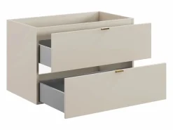 Vente-unique Mueble bajo lavabo suspendido - Color - 80 cm - LAVENA