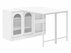 Hauss Spole Mueble bar giratorio con 2 puertas de cristal - Tapa reversible -