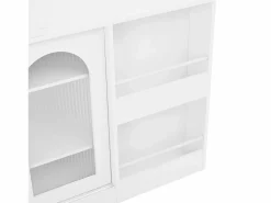 Hauss Spole Mueble bar giratorio con 2 puertas de cristal - Tapa reversible -