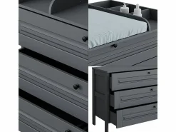 Vicco Mueble cambiador 133x70x98.4 ajaton