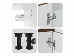 Sale Mueble cocina Kalmar roble ahumado 7 pzas madera contrachapada Cocina Completa