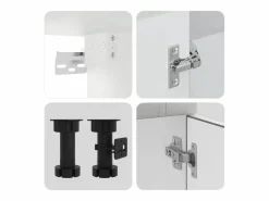 Online Mueble cocina Porto hormigón 14 pzas madera contrachapada Cocina Completa