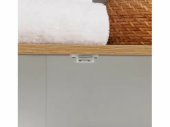 Sobuy Mueble Columna de baño Armario para baño con 5 Estantes Estanterías de baño Medidas: 60x30x160cm BZR44-W ES