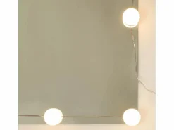 Online Mueble con espejo y luces LED roble Sonoma 60x31,5x62 cm Mueble De Pared Para Baño