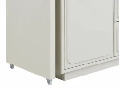 Vente-unique Mueble con rincón giratorio, 3 cajones y 1 puerta en MDF - VELANTO