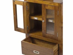 Best Mueble contenedor de escalera izquierdo de madera maciza de Mindy Sotchy 98 cm Estantería