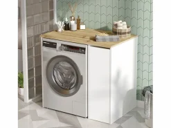 Online Les Tendances Mueble cubrelavadora de aglomerado melamínico Rock Multicolor