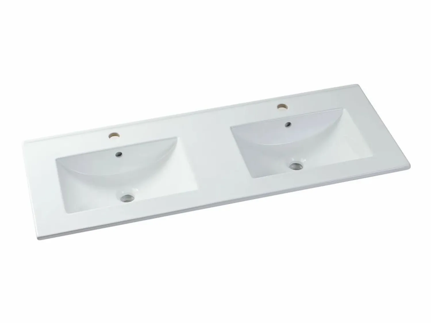 Vente-unique Mueble de baño bajo lavabo, natural claro, An120 cm, ZEVARA