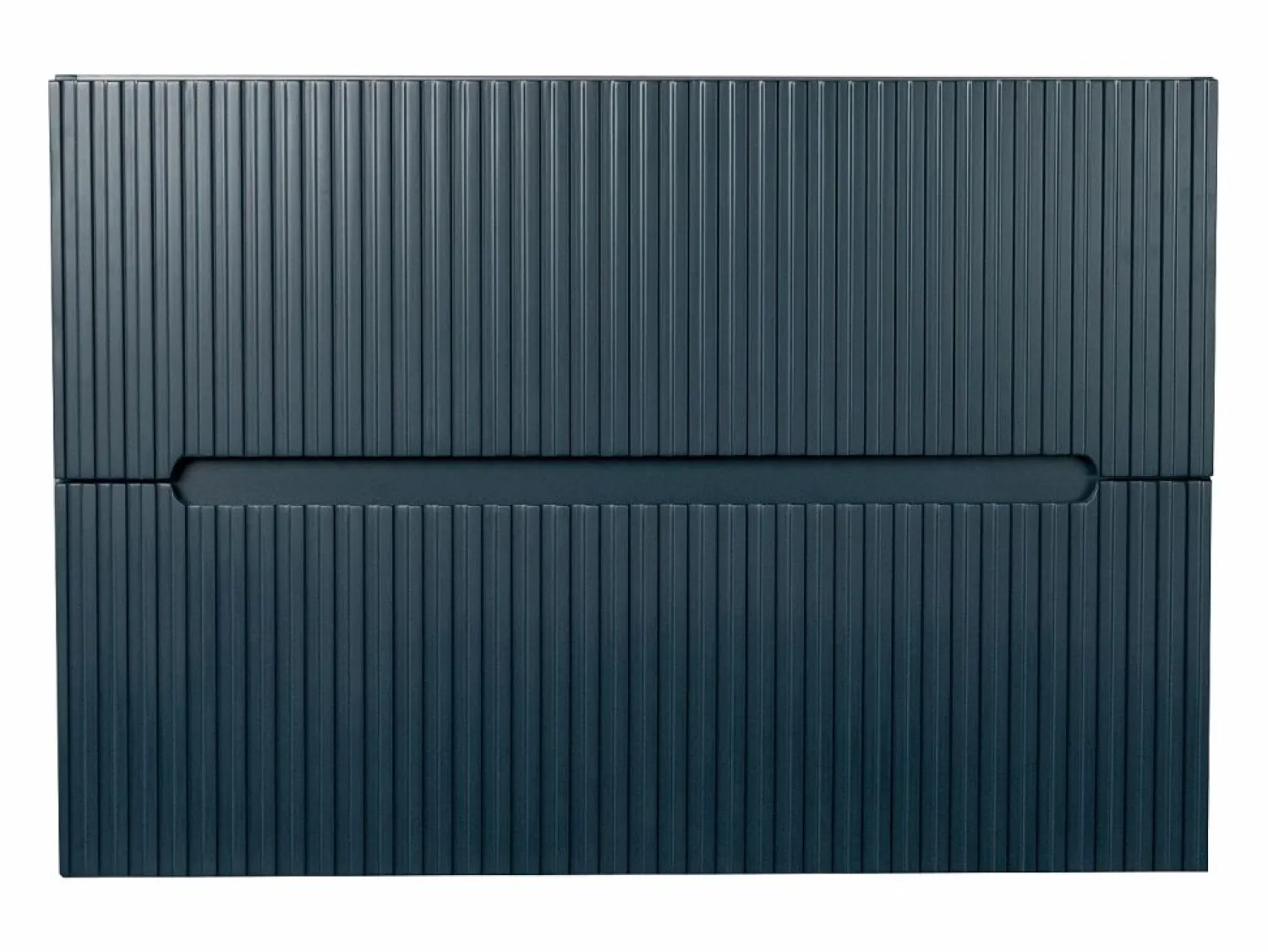Sale Mueble de baño bajo lavabo suspendido azul, 80 cm, PAVANI Mueble De Lavabo