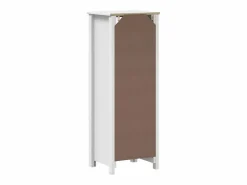 Sale vidaxl Mueble de baño BERG madera maciza de pino 40x34x110 cm Blanco