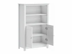 Hot Mueble de baño BERG madera maciza de pino 69,5x34x110 cm Mueble De Pared Para Baño