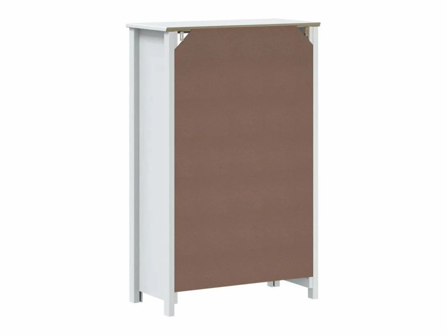 Hot Mueble de baño BERG madera maciza de pino 69,5x34x110 cm Mueble De Pared Para Baño