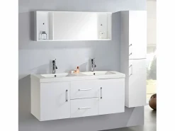 ELITESHOPPING Mueble de Baño 120 cm Columna y Lavabo Incluido - Emily