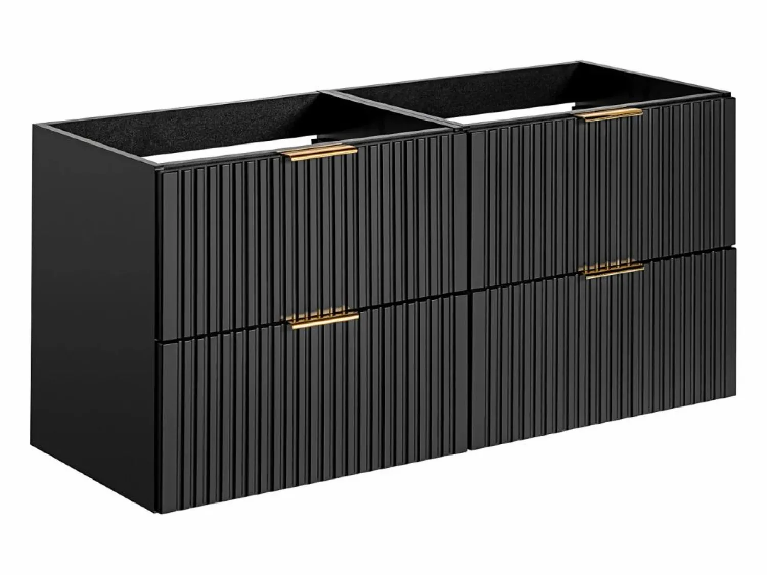 Sale Mueble de baño con lavabo sobre encimera y columna, , An120 cm, ZEVARA Conjunto De Baño