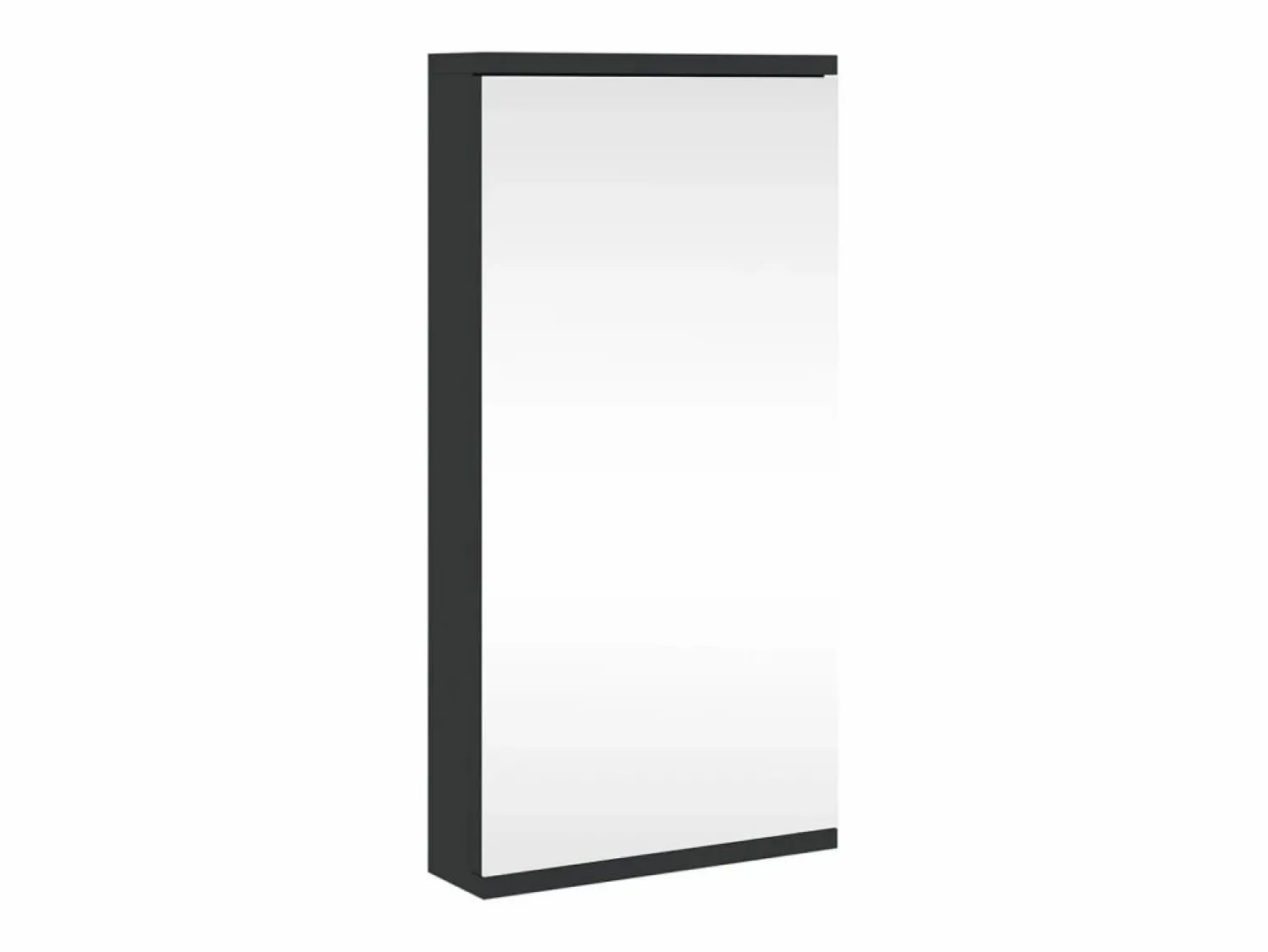 vidaxl Mueble de baño de esquina con espejo 30x24x60 cm