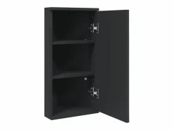 vidaxl Mueble de baño de esquina con espejo 30x24x60 cm