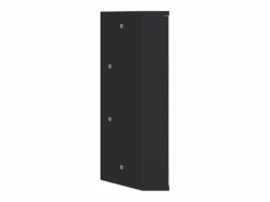 vidaxl Mueble de baño de esquina con espejo 30x24x60 cm