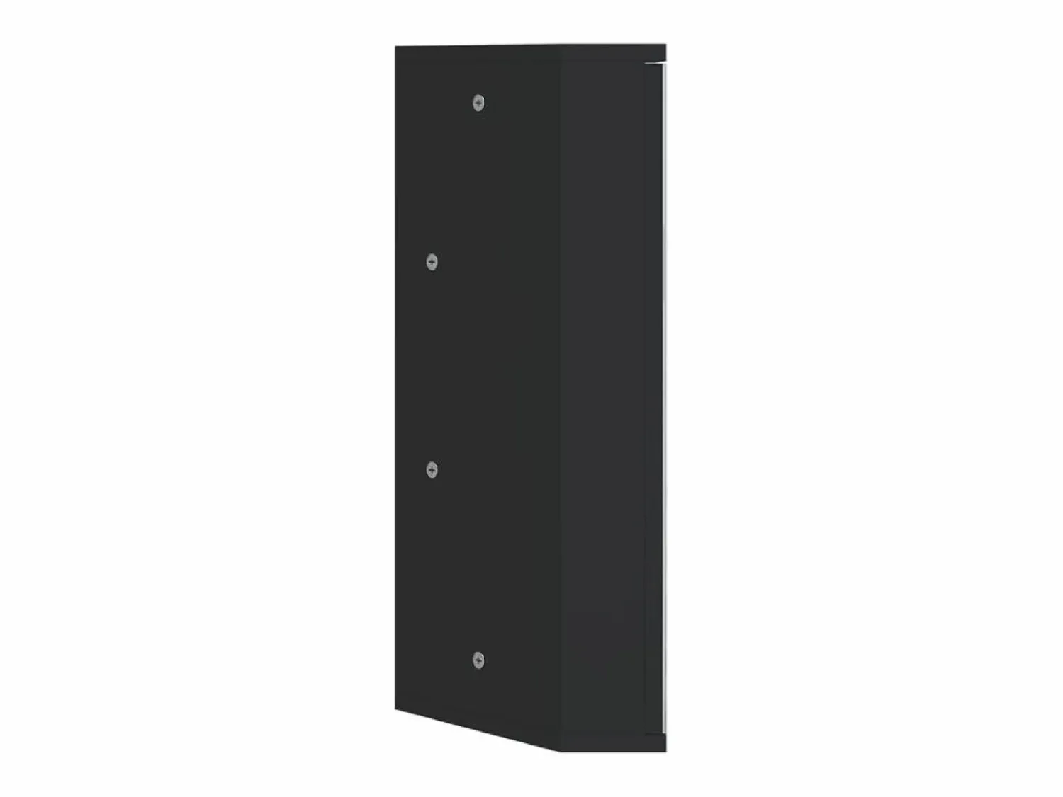 vidaxl Mueble de baño de esquina con espejo 30x24x60 cm