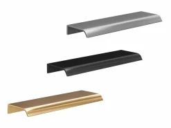 Vente-unique Mueble de baño de pared ZEVARA de 4 estantes con diseño ranurado, color