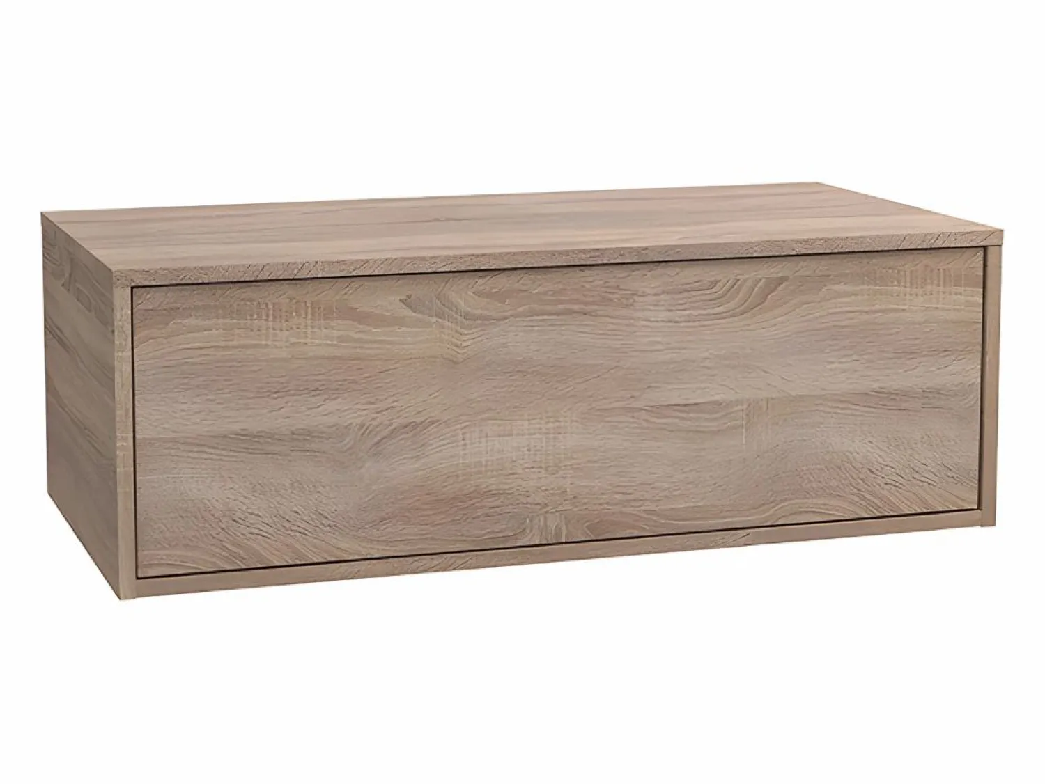 Vente-unique Mueble de baño flotante bajolavabo de baño, , L94 cm, TEANA