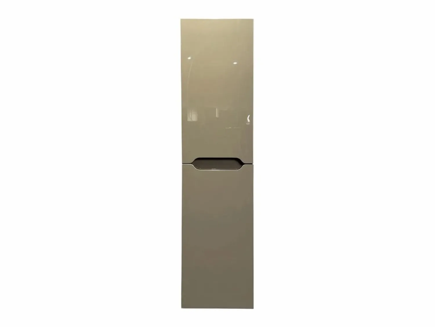 Sale Vente-unique Mueble de baño flotante gris , Ancho 30 x Prof. 30 x 120 cm, STEFANIE Topo