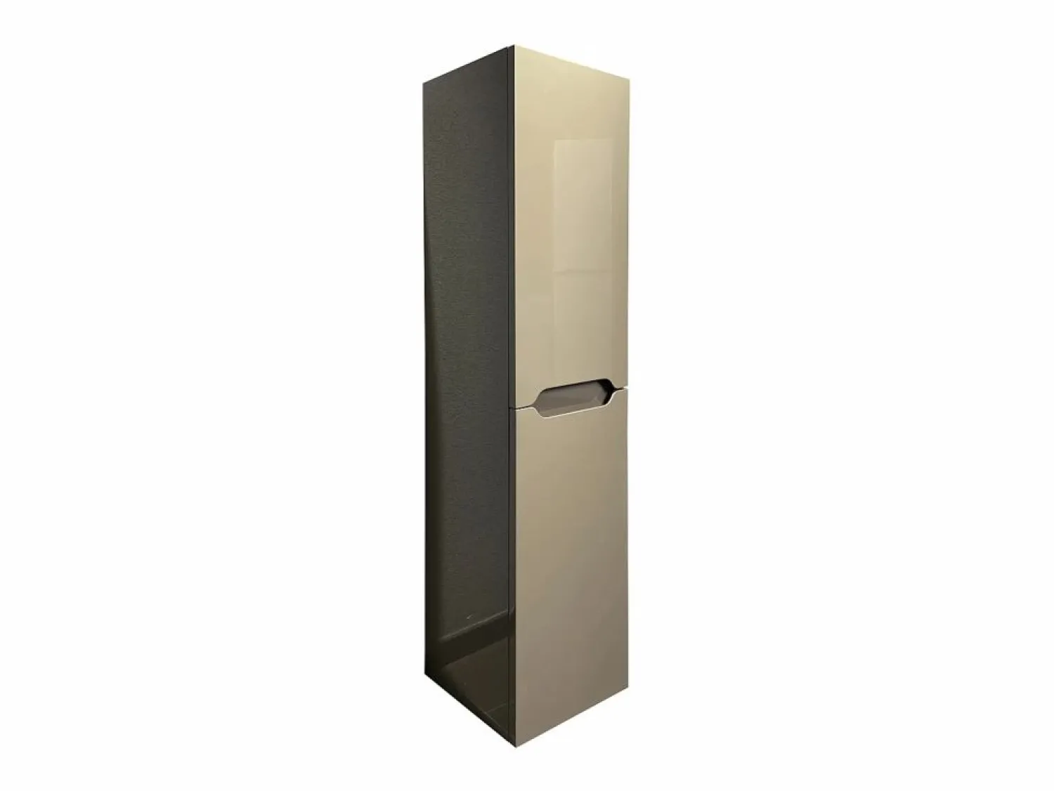 Sale Vente-unique Mueble de baño flotante gris , Ancho 30 x Prof. 30 x 120 cm, STEFANIE Topo