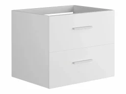 Vente-unique Mueble de baño flotante para lavabo color , L60 cm, KAYLA