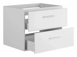 Vente-unique Mueble de baño flotante para lavabo color , L60 cm, KAYLA