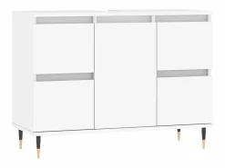 Sale Mueble de baño madera de ingeniería 80x33x60 cm Estantería Sobre Inodoro